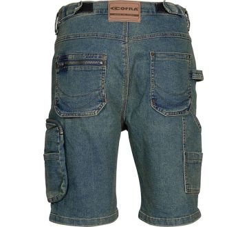 BERMUDA DE TRAVAIL HAVANA JEAN - COFRA