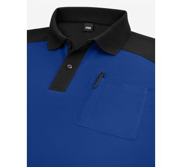 POLO MANCHES COURTES BI-COLORE KONRAD - FHB