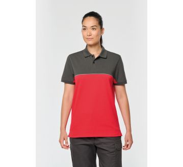 POLO BICOLORE ECORESPONSABLE UNISEXE WL210 -...
