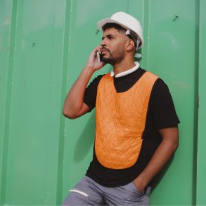 Chasuble rafraîchissant orange mixte G-HEAT 2