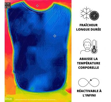 CHASUBLE RAFRAICHISSANTE ORANGE EV03 G-HEAT