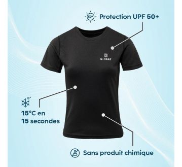 TEE SHIRT FEMME RAFRAICHISSANT TS03 UPF 50+ -...