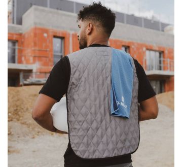 GILET RAFRAICHISSANTE GRIS EV05 G-HEAT