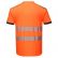 T-shirt haute visibilité anti-UV PORTWEST - Orange/Noir dos