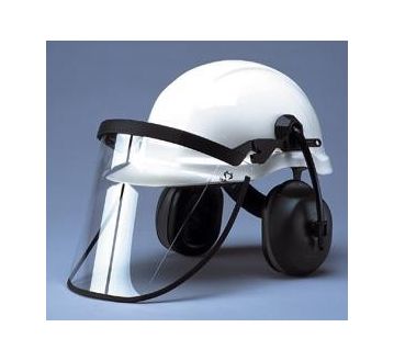 Porte-écran pour casque de protection type Brennus et Centurion