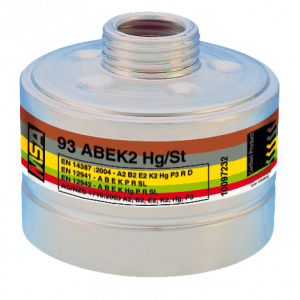 CARTOUCHE GAZ/VAPEURS/POUSSIERE ABEK2HgP3 10097232 - MSA