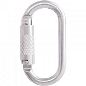 MOUSQUETON ACIER A VERROUILLAGE AUTO 1/4  FA5022418 - KRATOS