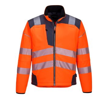 SOFTSHELL HAUTE VISIBILITE T402 CLASSE 3 TRIPLE...