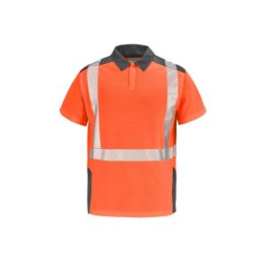 POLO MANCHES COURTES HV SIMOUN RT86 FLUO SAFE XP - CEPOVETT 2