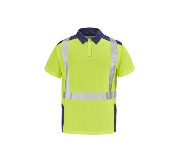 POLO MANCHES COURTES HV SIMOUN RT86 FLUO SAFE...