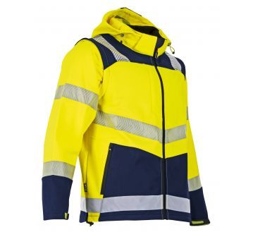 VESTE SOFTSHELLE HAUTE VISIBILITE VISEUR 2227...