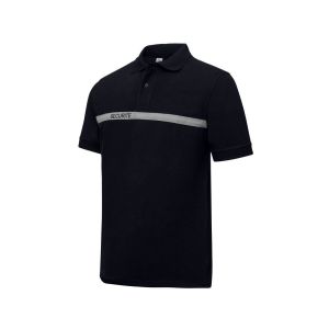 POLO DE TRAVAIL "SECURITE" MANCHES COURTES NOIR POMC1206...