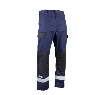 PANTALON MULTIRISQUES MARINE LINGOT 1713 - LMA