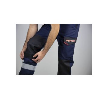 PANTALON MULTIRISQUES MARINE LINGOT 1713 - LMA
