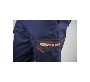 PANTALON MULTIRISQUES MARINE LINGOT 1713 - LMA