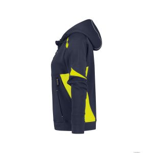 SWEAT-SHIRT ZIPPER A CAPUCHE SANTOS FEMME - DASSY 2