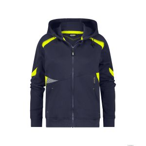 SWEAT-SHIRT ZIPPER A CAPUCHE SANTOS FEMME - DASSY