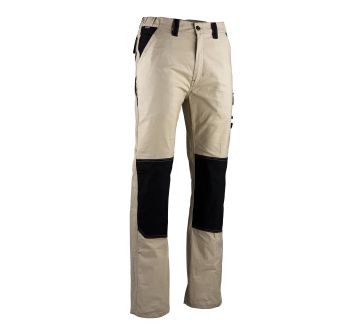 PANTALON DE TRAVAIL ETE PLUTON BICOLORE STRETCH...