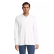 POLO MANCHES LONGUES PLANET BLANC FACE - SOL'S