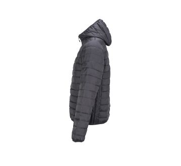 DOUDOUNE HOMME A CAPUCHE STREAM NOIRE COTE- SOL'S