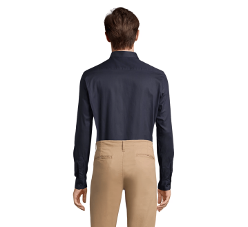 CHEMISE MANCHES LONGUES MARINE BLAISE 03182 - NEOBLU