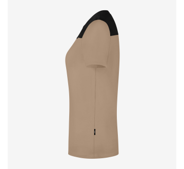 T-SHIRT DE TRAVAIL Beige FEMME KIRA RESPIRANT OEKO-TEX - FHB