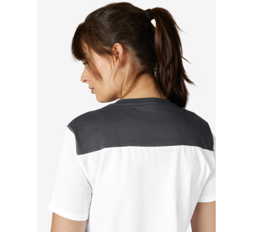 TEE-SHIRT FEMME  Blanc FEMME KIRA RESPIRANT OEKO-TEX - FHB