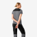 T-SHIRT FHB gris FEMME KIRA RESPIRANT OEKO-TEX