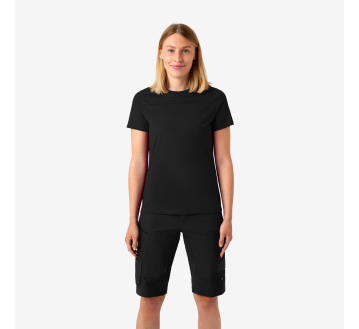 TEE-SHIRT FHB noir FEMME KIRA RESPIRANT OEKO-TEX