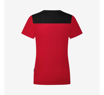 T-SHIRT rouge FEMME KIRA RESPIRANT OEKO-TEX - FHB