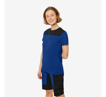 T-SHIRT FHB royal FEMME KIRA RESPIRANT OEKO-TEX