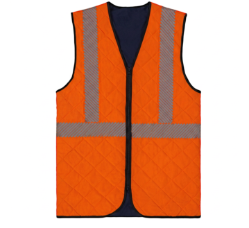 GILET RAFRAICHISSANT HAUTE VISIBILITE ORANGE KIPCOOL - T2S