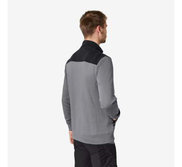 SWEAT DE TRAVAIL GRIS ROB ECO RESPONSABLE - FHB
