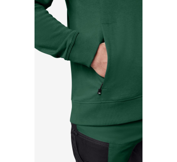 Pull col montant VERT ROB ECO RESPONSABLE - FHB