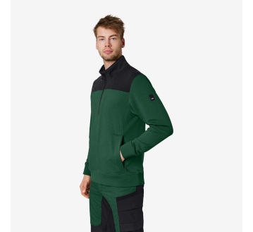 SWEAT DE TRAVAIL VERT ROB ECO RESPONSABLE - FHB
