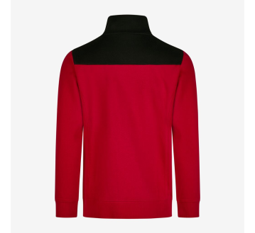 SWEAT PRO BICOLORE ROB ECO RESPONSABLE ROUGE - FHB
