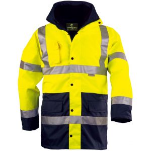 PARKA 4 EN 1 HIWAY JAUNE/MARINE