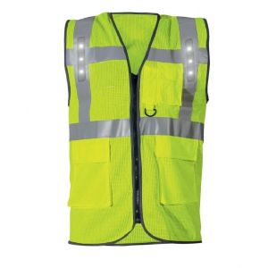 GILET SAFARI LED ORANGE  - T2S 2