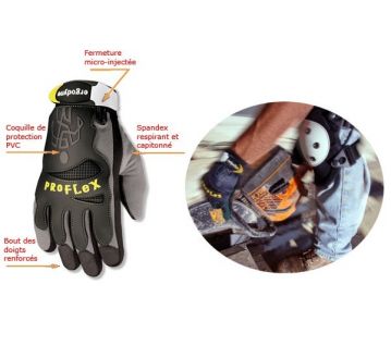 Gants manutention antivibration PROFLEX 9015 by Ergodyne 