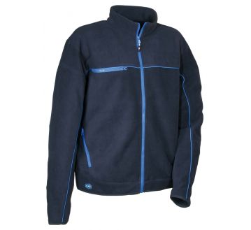 Veste en tissu polaire Cofra - ASYMA navy et bleu