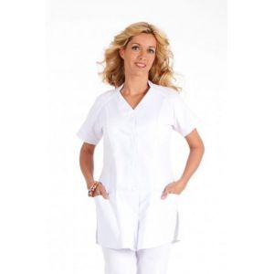 Tunique de travail pour femme Molinel - 27ANNA blanc