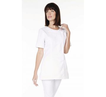 Tunique de travail pour femme Molinel - NATY blanc