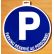 PANNEAU "PARKING RESERVE AU PERSONNEL" Diam:300mm