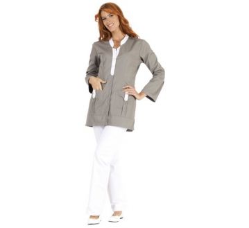 Tunique de travail femme Molinel - ALBANE gris