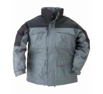 PARKA RIPSTOP GRIS/NOIR