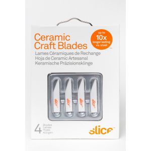 LOT 4 LAMES CERAMIQUES TRANCHANT DROIT BOUT ARRONDI 10518 - SLICE 2