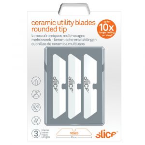 LOT 3 LAMES CERAMIQUES BOUT ROND 10526 - SLICE 2