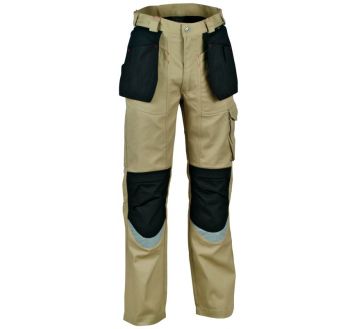 Pantalon de travail été Cofra - CARPENTER jaune