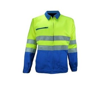 Blouson de travail haute visibilité PBV - 2309HV jaune et bleu