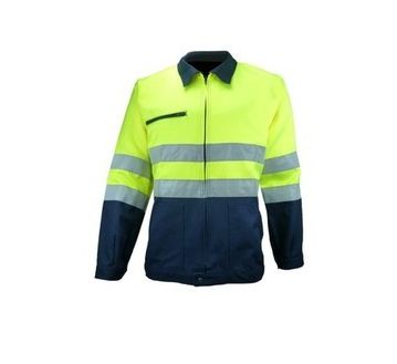 Blouson de travail haute visibilité PBV - 2309HV jaune et marine